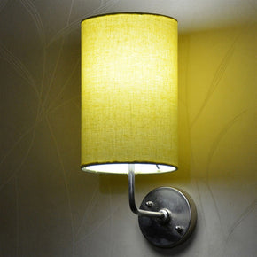 Craftter Yellow Color Round Wall Lamp (CRWL-48, Yellow)